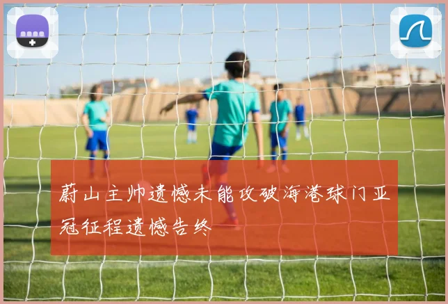 蔚山主帅遗憾未能攻破海港球门亚冠征程遗憾告终